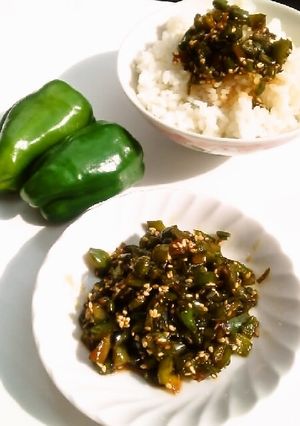 ☺大量消費☆子供も食べるピーマンの佃煮☺-レシピのメイン写真