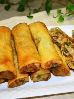 野菜たっぷり春巻き-レシピのメイン写真