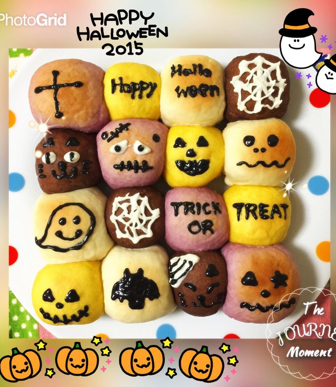 Hbなしでも簡単♪ハロウィンちぎりパン by ちえっちょママ