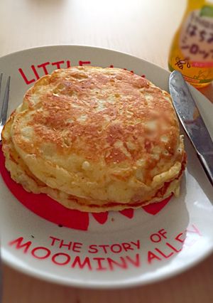 ＊ふわしゅわっ♡バナナホットケーキ＊-レシピのメイン写真