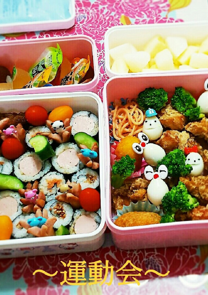 秋の運動会弁当～幼稚園～-レシピのメイン写真