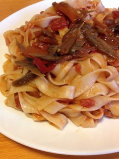 きんぴらうどんde和風スパゲッティ-レシピのメイン写真