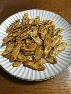 甘辛ごぼう-レシピのメイン写真