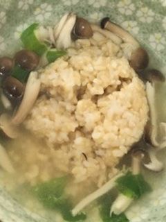 あったか生姜スープご飯-レシピのメイン写真