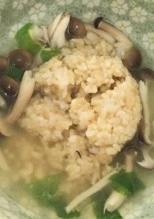 あったか生姜スープご飯-レシピのメイン写真