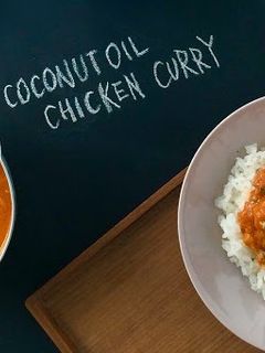 ココナッツオイルチキンカレー-レシピのメイン写真