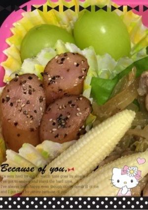 大人味の弁当ソーセージ〜(o˘◡˘o)♡-レシピのメイン写真