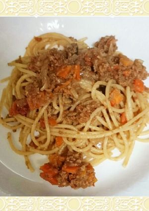 自家製ミートソースのパスタ-レシピのメイン写真