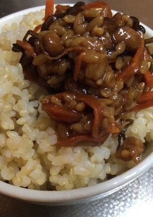 納豆麹（お酒の入った使ったレシピ）-レシピのメイン写真