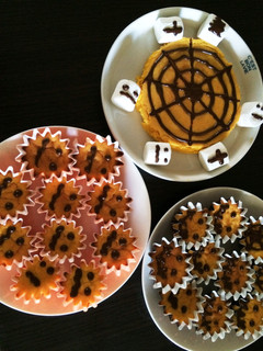 ハロウィン☆かぼちゃのチーズケーキ-レシピのメイン写真