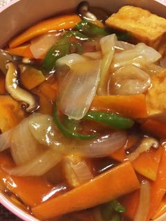餡掛け野菜炒め-レシピのメイン写真