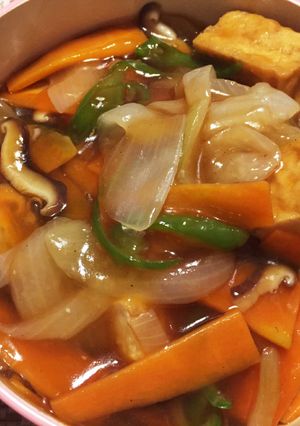 餡掛け野菜炒め-レシピのメイン写真