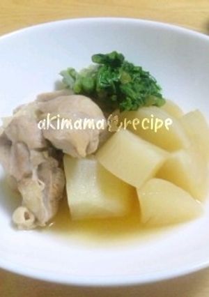 簡単♪我が家の鶏肉とかぶの炒め煮-レシピのメイン写真