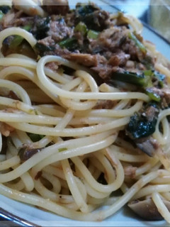 さば缶スパゲティ-レシピのメイン写真