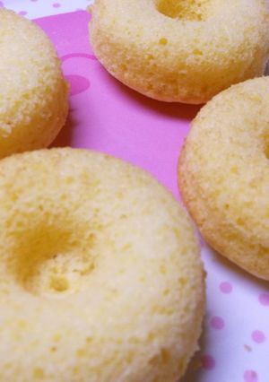 バター少なめふわふわ焼きドーナツ★-レシピのメイン写真