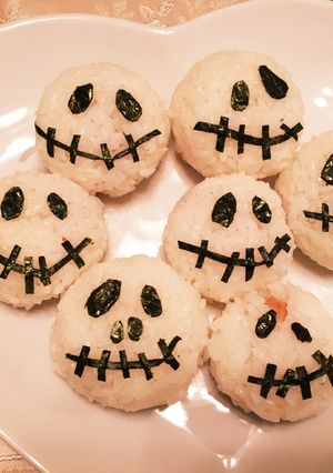 ハロウィン ジャック 天むす-レシピのメイン写真