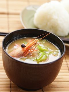 伊勢海老風!?甘エビの味噌汁-レシピのメイン写真