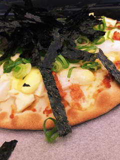 超簡単!!お餅と豆腐の明太子和風ピザ☆-レシピのメイン写真