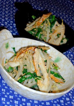 もやしとニラ＆ちくわの和え物-レシピのメイン写真