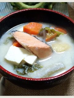 寒い季節は♪こっくり粕汁-レシピのメイン写真