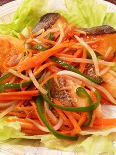 鮭の野菜たっぷりあんかけ-レシピのメイン写真