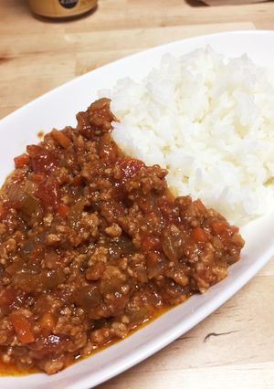 トマトの旨味！ドライカレー-レシピのメイン写真