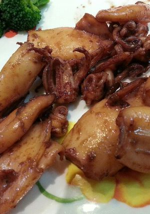 小イカのにんにくバター醤油炒め-レシピのメイン写真