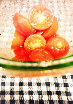 weckでつくるプチトマトのサラダ-レシピのメイン写真