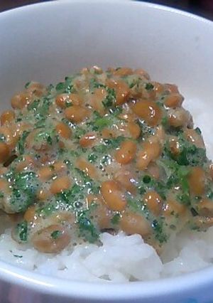 パセリ救済　納豆パセリ-レシピのメイン写真