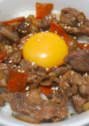 簡単豚玉丼-レシピのメイン写真