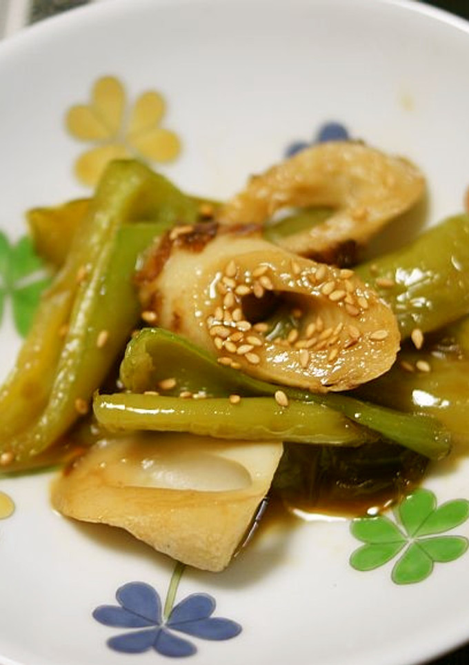 ししとうと竹輪の炒め煮-レシピのメイン写真