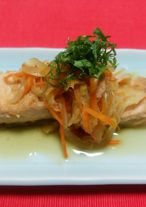 旨味たっぷり鮭の焼き漬け♪-レシピのメイン写真