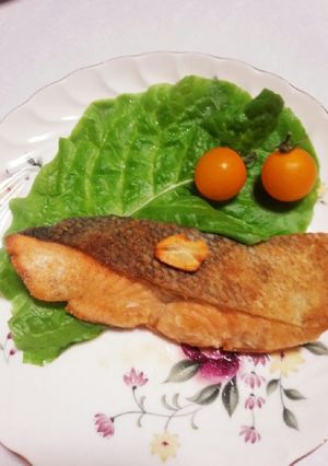 ＊鮭のカレー風味ムニエル＊-レシピのメイン写真