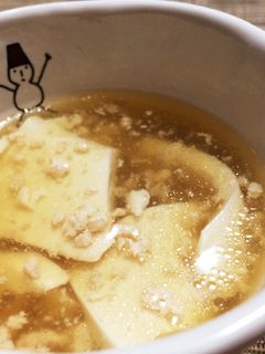 豆腐とひき肉の☆とろみスープ☆-レシピのメイン写真