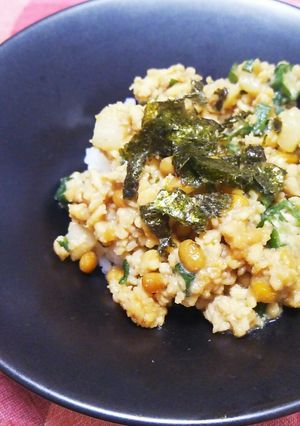 さば味噌煮の残り汁で簡単リメイク丼！-レシピのメイン写真