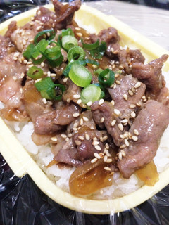 【一人暮しのお弁当】豚こま丼-レシピのメイン写真