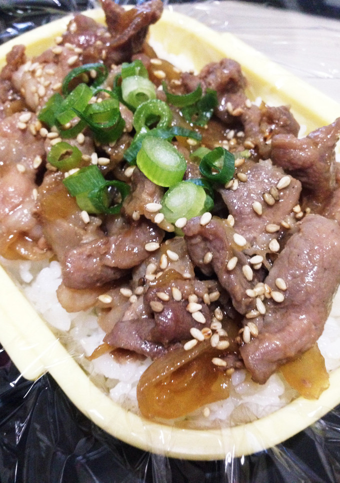 【一人暮しのお弁当】豚こま丼-レシピのメイン写真