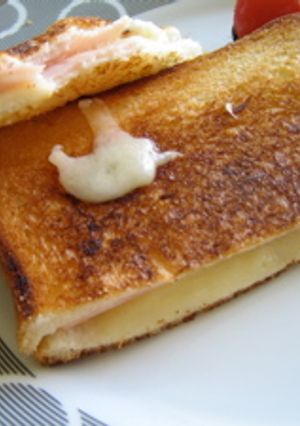フライパンde簡単ホットサンド-レシピのメイン写真