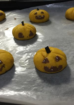 ハロウィンに！パンプキンクッキー-レシピのメイン写真