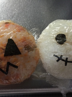 ハロウィンに!キャラおにぎり-レシピのメイン写真