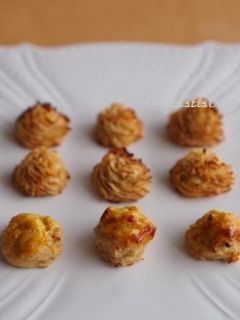 焼き芋で☆ひとくちスウィートポテト☆*・-レシピのメイン写真