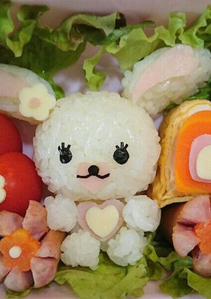 ❤キャラ弁❤うさぎのモフィ❤-レシピのメイン写真