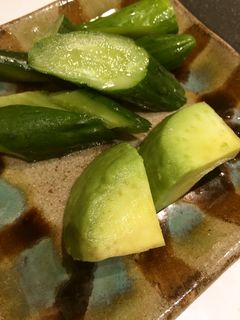 栄養満点♪アボカドのぬか漬け-レシピのメイン写真