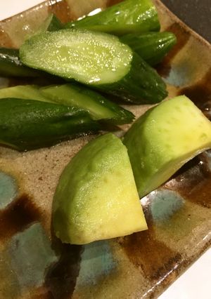 栄養満点♪アボカドのぬか漬け-レシピのメイン写真