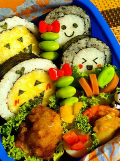 ハロウィンにお弁当や料理で巻き寿司を❤-レシピのメイン写真