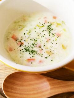 ☆秋野菜のクリームスープ☆-レシピのメイン写真