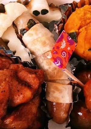 かぼちゃ煮でかぼちゃ♡HALLOWEEN-レシピのメイン写真