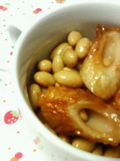 給食を思い出す☆大豆とちくわの煮物♪♪-レシピのメイン写真