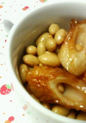 給食を思い出す☆大豆とちくわの煮物♪♪-レシピのメイン写真