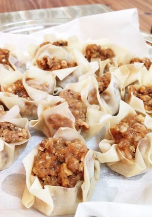 レンジでチンして簡単シュウマイ-レシピのメイン写真